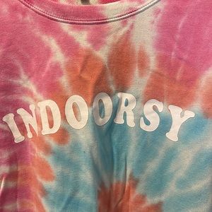 Modern womens size xxl sweatshirt tie dye